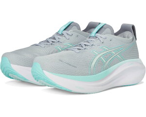 (���) �A�V�b�N�X ���f�B�[�X �Q��-�j���o�X 27 ASICS women GEL-Nimbus 27 Piedmont Grey/Illuminate Mint