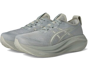 (���) �A�V�b�N�X �����Y �Q��-�j���o�X 27 ASICS men GEL-Nimbus 27 Seal Grey/Lake Grey