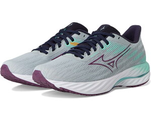 (���) �~�Y�m ���f�B�[�X �E�F�[�u �C���X�p�C�A 21 Mizuno women Wave Inspire 21 Pearl Bl/Dark Purplee