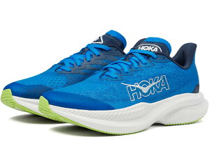 (���) �z�J�I�l�I�l �L�b�Y �}�b�n 6 (�r�b�O �L�b�h) Hoka kids Mach 6 (Big Kid) Electric Cobalt/Varsity Navy