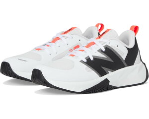 (���) �j���[�o�����X �L�b�Y �t���[�G���Z�� �v���C v1 ���[�X-�A�b�v (�r�b�O �L�b�h) New Balance kids Fuelcell Play v1 Lace-Up (Big Kid) White/Urgent Red/Black