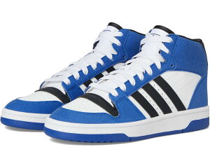 (���) �A�f�B�_�X �L�b�Y �~�b�h �V���[�Y (�r�b�O �L�b�h) adidas kids Turnaround Mid Shoes (Big Kid) Team Royal Blue/Black/White
