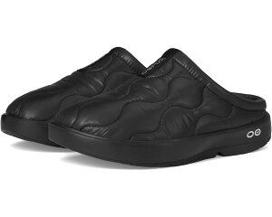 (���) �E�[�t�H�X �����Y �I�[�N�[�W�[ �T�[�� �~���[�� �V���[�Y OOFOS men OOcoozie Thermo Mule Shoe Black