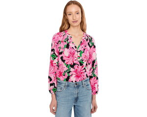 (���) �����[ �s�����b�c�@�[ ���f�B�[�X �G���U �g�b�v Lilly Pulitzer women Elsa Top Onyx