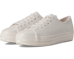 (���) �P�b�Y ���f�B�[�X �g���v�� �L�b�N ���U�[ Keds women Triple Kick Leather Pink Pearlized Leather