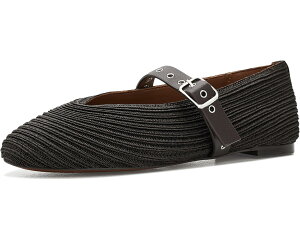 (���) ���C�h�E�F�� ���f�B�[�X �U ���~�[ ���A���[ �W�[�� �t���b�c �C�� �X�g���[ Madewell women The Remy Mary Jane Flat in Straw Dark Carob