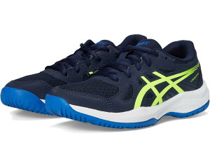 (���) �A�V�b�N�X �L�b�Y �A�b�v�R�[�g 6 GS (���g�� �L�b�h/�r�b�O �L�b�h) ASICS kids Upcourt 6 GS (Little Kid/Big Kid) Midnight/Safety Yellow