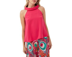 (���) �g���[�i�^�[�N ���f�B�[�X �G�Y �g�b�v Trina Turk women Eze Top Cannes Coral