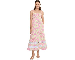(���) �����[ �s�����b�c�@�[ ���f�B�[�X �~�f�B �h���X Lilly Pulitzer women Haliey Midi Dress Pistachio Macaron Alina