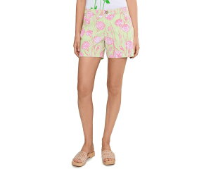 (���) �����[ �s�����b�c�@�[ ���f�B�[�X �L�����n�� �~�b�h���C�Y �V���[�c Lilly Pulitzer women Callahan Mid-Rise Shorts Pistachio Macaron Alina