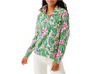 (���) �����[ �s�����b�c�@�[ ���f�B�[�X �G���[�j Upf 50+ �v���I�[�o�[ Lilly Pulitzer women Eleni Upf 50+ Pullover Conch Shell Pink