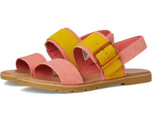 (���) �\���� ���f�B�[�X �G�� 3 �X�����O�o�b�N SOREL women Ella III Slingback Coral Blossom, Gum