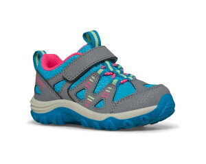 (���) ������ �L�b�Y �g���C�� �`�F�C�T�[ 2 �W���j�A (�g�h���[) Merrell kids Trail Chaser 2 Junior (Toddler) Grey/Turq/Multi