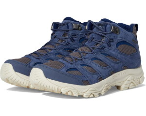 (���) ������ �����Y ���A�u 3 �~�b�h �E�H�[�^�[�v���[�t Merrell men Moab 3 Mid Waterproof Grey Stone