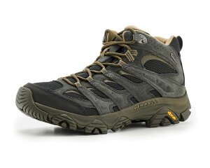 (���) ������ �����Y ���A�u 3 �~�b�h �E�H�[�^�[�v���[�t Merrell men Moab 3 Mid Waterproof Black/Beluga