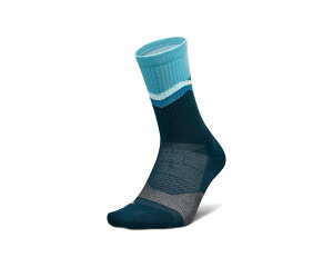 (���) �t�B�[�`���[�Y ���j�Z�b�N�X �g���C�� �}�b�N�X �N�b�V���� �~�j �N���[ Feetures unisex Trail Max Cushion Mini Crew Mountain High Blue