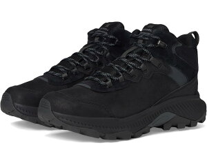 (���) ������ �����Y �X�s�[�h �X�g���C�N 2 �~�b�h LTR �E�H�[�^�[�v���[�t Merrell men Speed Strike 2 Mid LTR Waterproof Black