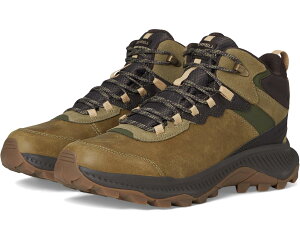 (���) ������ �����Y �X�s�[�h �X�g���C�N 2 �~�b�h LTR �E�H�[�^�[�v���[�t Merrell men Speed Strike 2 Mid LTR Waterproof Drab