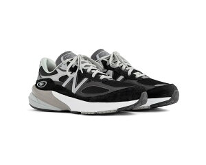 (���) �j���[�o�����X �N���V�b�N�X �����Y ���C�h �C�� USA 990v6 New Balance Classics men Made in USA 990v6 Black/White