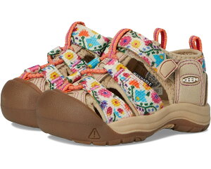 (���) �L�[�� �L�b�Y �j���[�|�[�g �G�C�`�c�[ (�g�h���[) KEEN kids Newport H2 (Toddler) Safari/Birch
