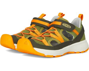(���) �L�[�� �L�b�Y ���g�]�A �T���_�� (�g�h���[/���g�� �L�b�h) KEEN kids Motozoa Sandal (Toddler/Little Kid) Forest Night/Bright Marigold