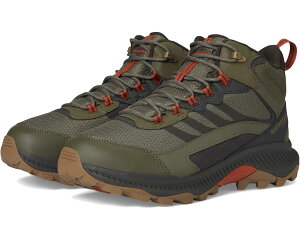 (���) ������ �����Y �X�s�[�h �X�g���C�N 2 �~�b�h �E�H�[�^�[�v���[�t Merrell men Speed Strike 2 Mid Waterproof Olive