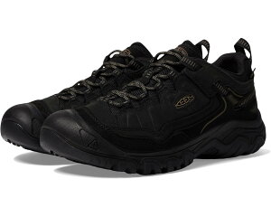 (���) �L�[�� �����Y �^�[�M�[ Iv �E�H�[�^�[�v���[�t KEEN men Targhee IV Waterproof Triple Black