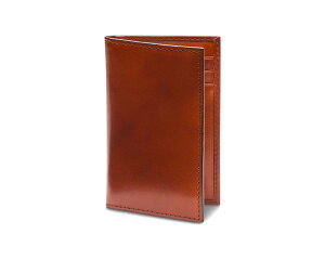(���) �{�X�J �I�[���h ���U�[ �R���N�V���� - 8 �|�P�b�g �N���W�b�g �J�[�h �P�[�X Bosca Old Leather Collection - 8 Pocket Credit Card Case Amber