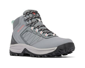 (���) �R�����r�A ���f�B�[�X �g�����X�o�[�X �n�C�N �E�H�[�^�[�v���[�t Columbia women Transverse Hike Waterproof Titanium Grey Steel/Juicy