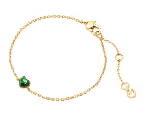 (���) �P�C�g�X�y�[�h �}�C ���u ���C�� �u���X���b�g Kate Spade New York My Love Line Bracelet Green/Gold