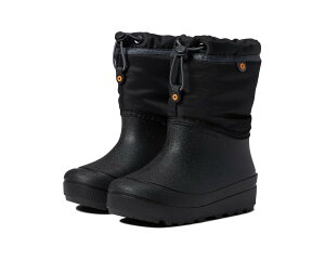 (���) �{�O�X �L�b�Y �X�m�[ �V�F�� (�g�h���[/���g�� �L�b�h/�r�b�O �L�b�h) Bogs kids Snow Shell boots-Solid (Toddler/Little Kid/Big Kid) Black