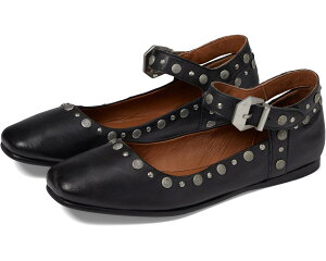 (���) �t���[�s�[�v�� ���f�B�[�X �~�X�e�B�b�N ���A���[ �W�[�� �t���b�c Free People women Mystic Mary Jane Flat Black