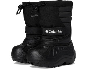 (���) �R�����r�A �L�b�Y �p�E�_�[�o�O (�g�h���[) Columbia kids Powderbug Snowlite (Toddler) Black/White