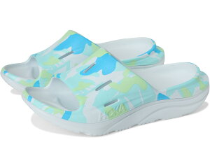 (���) �z�J�I�l�I�l ���j�Z�b�N�X �I�� �X���C�h 3 �J�� Hoka unisex Ora Slide 3 Camo Illusion/Cloudless