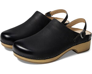 (���) �_���X�R ���f�B�[�X �x���[ �N���b�O Dansko women Berry Clog Black Burnished Nubuck