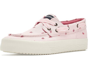 (���) �X�y���[ �L�b�Y �o�n�} �v���b�g�t�H�[�� (���g�� �L�b�h/�r�b�O �L�b�h) Sperry kids Bahama Platform (Little Kid/Big Kid) Sweet Rose Strawberries
