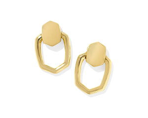 (���) �P���h���X�R�b�g �J�C�A �I�[�v�� �t���[�� �C�������O�X Kendra Scott Kaia Open Frame Earrings Gold