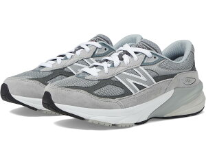 (���) �j���[�o�����X �L�b�Y 990v6 (�r�b�O �L�b�h) New Balance kids 990v6 (Big Kid) Grey/Silver