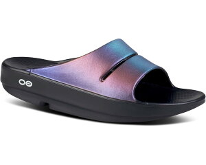 (���) �E�[�t�H�X ���f�B�[�X �E�[�A�[ ���O�[ OOFOS women Ooahh Luxe Midnight Spectre