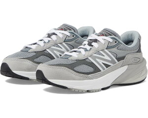(���) �j���[�o�����X �L�b�Y 990v6 (���g�� �L�b�h) New Balance kids 990v6 (Little Kid) Grey/Silver