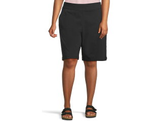 (���) �R�����r�A ���f�B�[�X �v���X �T�C�Y �I�[�� �V�[�Y���Y �V���[�c Columbia women Plus Size All Seasons Long Shorts Black