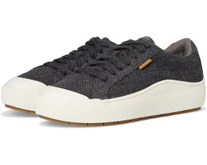 (���) ���f�B�[�X �^�C�� �I�t ���[�X-�A�b�v �V���[�Y Dr. Scholls women Time Off Lace-Up Shoes Charcoal Grey Herringbone