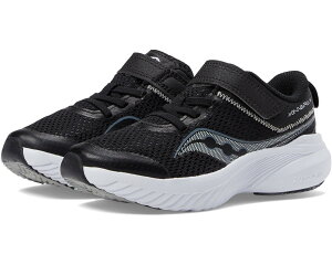 (���) �T�b�J�j�[ �L�b�Y �L���o�� 14 A/C �X�j�[�J�[ (���g�� �L�b�h/�r�b�O �L�b�h) Saucony kids Kinvara 14 A/C Sneakers (Little Kid/Big Kid) Black/Grey