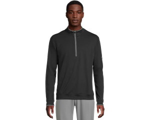 (���) �A�f�B�_�X �S���t �����Y �R�A ���C�g�E�F�C�g 1/2 �W�b�v �v���I�[�o�[ adidas Golf men Core Lightweight 1/2 Zip Pullover Black