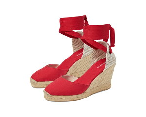 (���) �\���h�X ���f�B�[�X �}���Z�C�� �E�F�b�W �G�X�p�h���[�� Soludos women Marseille Wedge Espadrille Flamenco Red