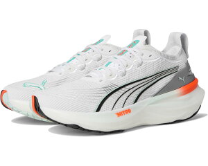 (���) �v�[�} �����Y �t�H�[�G�o�[���� �j�g�� PUMA men Foreverrun Nitro PUMA White/Glowing Red