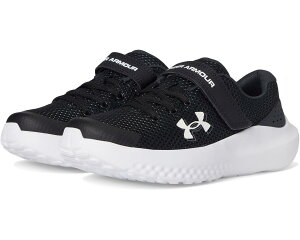 (���) �A���_�[�A�[�}�[ �L�b�Y �T�[�W 4 �I���^�l�C�g �N���[�W���[ (���g�� �L�b�h) Under Armour kids Surge 4 Alternate Closure (Little Kid) Black/Anthracite/White