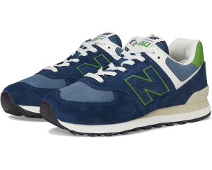 (���) �j���[�o�����X �N���V�b�N�X ���j�Z�b�N�X U574v1 New Balance Classics unisex U574v1 Nb Navy/Alpine Green