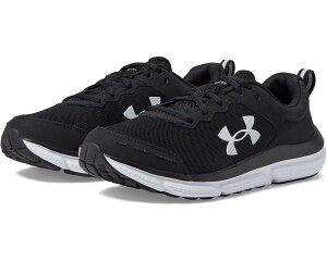 (���) �A���_�[�A�[�}�[ ���f�B�[�X �`���[�W�h �A�T�[�g 10 Under Armour women Charged Assert 10 Black/Black/White