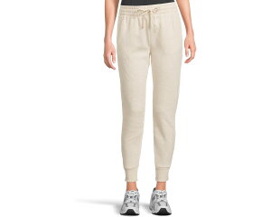 (���) �A���_�[�A�[�}�[ ���f�B�[�X ���C�o�� �t���[�X �W���K�[�Y Under Armour women Rival Fleece Joggers Oatmeal Light Heather/White